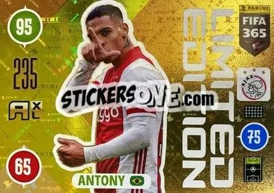 Sticker Antony - FIFA 365: 2020-2021. Adrenalyn XL n. LEU-AN - Panini
