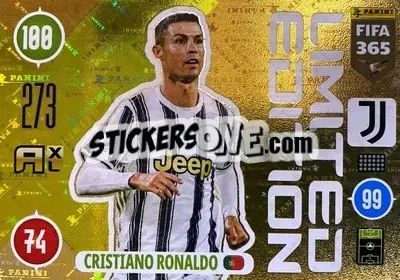 Sticker Cristiano Ronaldo - FIFA 365: 2020-2021. Adrenalyn XL n. LEU-CRO - Panini