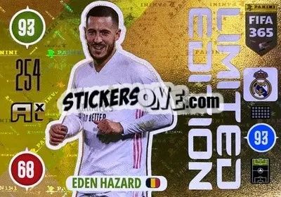 Sticker Eden Hazard - FIFA 365: 2020-2021. Adrenalyn XL n. LEU-EHA - Panini