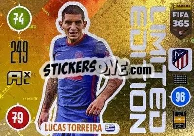 Sticker Lucas Torreira - FIFA 365: 2020-2021. Adrenalyn XL - Panini