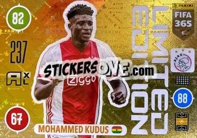 Figurina Mohammed Kudus - FIFA 365: 2020-2021. Adrenalyn XL - Panini