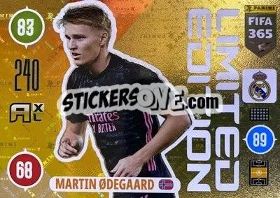 Sticker Martin Ødegaard - FIFA 365: 2020-2021. Adrenalyn XL n. LEU-MO - Panini