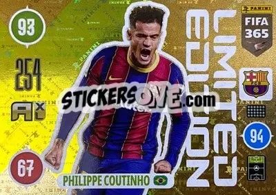 Sticker Philippe Coutinho - FIFA 365: 2020-2021. Adrenalyn XL - Panini