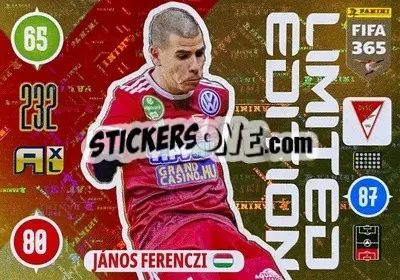 Sticker János Ferenczi - FIFA 365: 2020-2021. Adrenalyn XL n. LE-JFE - Panini