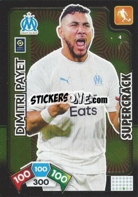 Sticker Dimitri Payet - Foot 2020-2021. Adrenalyn Xl n. 4 - Panini
