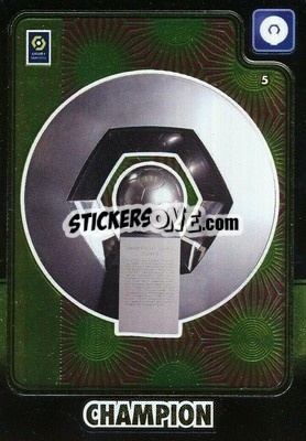 Sticker Champion - Foot 2020-2021. Adrenalyn Xl n. 5 - Panini