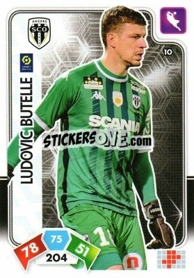 Sticker Ludovic Butelle - Foot 2020-2021. Adrenalyn Xl n. 10 - Panini
