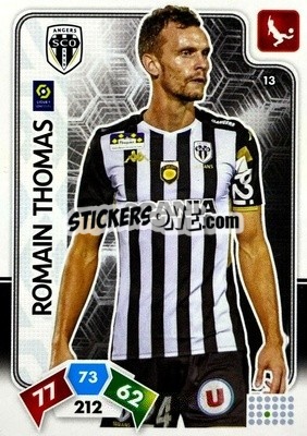 Cromo Romain Thomas - Foot 2020-2021. Adrenalyn Xl n. 13 - Panini