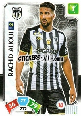 Sticker Rachid Alioui - Foot 2020-2021. Adrenalyn Xl n. 19 - Panini
