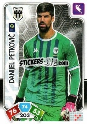 Sticker Danijel Petkovic - Foot 2020-2021. Adrenalyn Xl n. 21 - Panini