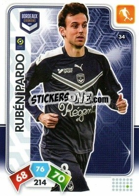 Sticker Rubén Pardo - Foot 2020-2021. Adrenalyn Xl n. 34 - Panini