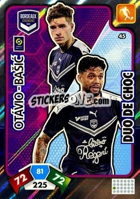 Sticker Otávio / Toma Bašic - Foot 2020-2021. Adrenalyn Xl n. 45 - Panini