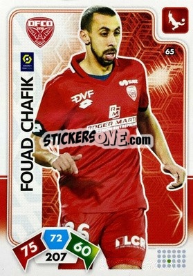 Sticker Fouad Chafik - Foot 2020-2021. Adrenalyn Xl n. 65 - Panini