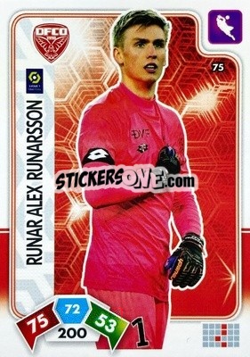 Figurina Runar Alex Runarsson - Foot 2020-2021. Adrenalyn Xl n. 75 - Panini