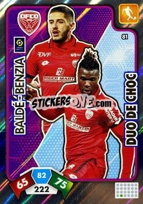 Cromo Mama Baldé / Yassine Benzia - Foot 2020-2021. Adrenalyn Xl - Panini