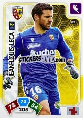 Sticker Jean-Louis Leca - Foot 2020-2021. Adrenalyn Xl n. 82 - Panini