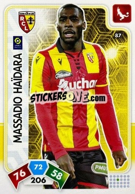 Sticker Massadio Haïdara - Foot 2020-2021. Adrenalyn Xl n. 87 - Panini
