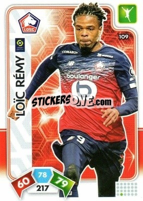 Cromo Loïc Rémy - Foot 2020-2021. Adrenalyn Xl - Panini