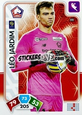 Sticker Léo Jardim - Foot 2020-2021. Adrenalyn Xl n. 111 - Panini