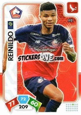 Sticker Reinildo - Foot 2020-2021. Adrenalyn Xl n. 112 - Panini