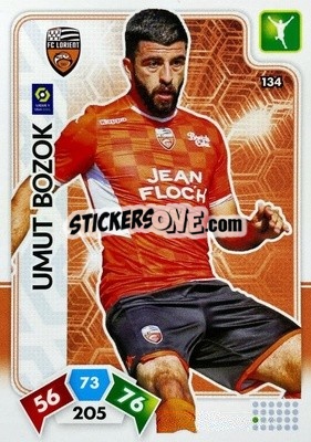 Sticker Umut Bozok - Foot 2020-2021. Adrenalyn Xl n. 134 - Panini