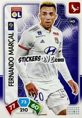Sticker Fernando Marçal - Foot 2020-2021. Adrenalyn Xl n. 140 - Panini
