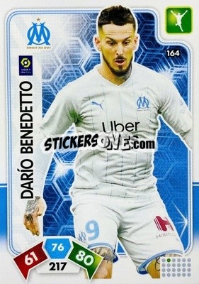 Sticker Dario Benedetto - Foot 2020-2021. Adrenalyn Xl n. 164 - Panini