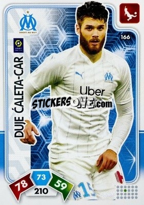 Sticker Duje Caleta-Car - Foot 2020-2021. Adrenalyn Xl n. 166 - Panini