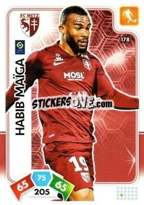 Sticker Habib Maïga - Foot 2020-2021. Adrenalyn Xl - Panini