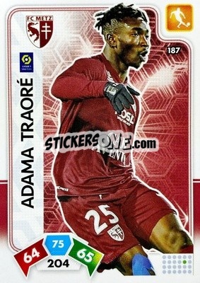 Sticker Adama Traoré - Foot 2020-2021. Adrenalyn Xl n. 187 - Panini