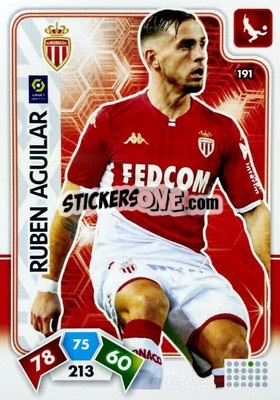 Sticker Ruben Aguilar - Foot 2020-2021. Adrenalyn Xl - Panini