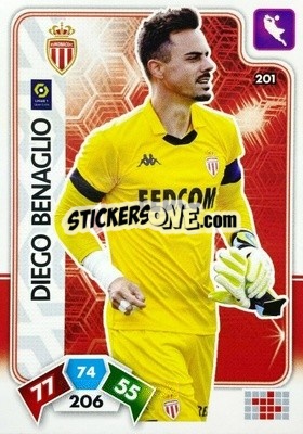 Figurina Diego Benaglio - Foot 2020-2021. Adrenalyn Xl - Panini