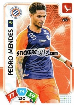 Sticker Pedro Mendes - Foot 2020-2021. Adrenalyn Xl n. 210 - Panini