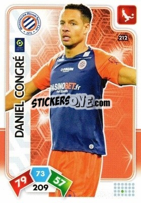 Cromo Daniel Congré - Foot 2020-2021. Adrenalyn Xl - Panini