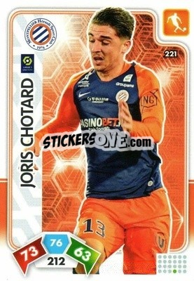 Sticker Joris Chotard - Foot 2020-2021. Adrenalyn Xl - Panini