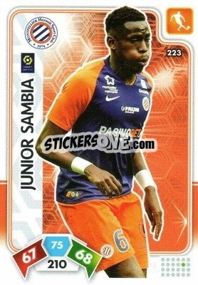 Sticker Junior Sambia - Foot 2020-2021. Adrenalyn Xl - Panini
