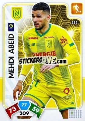 Figurina Mehdi Abeid - Foot 2020-2021. Adrenalyn Xl n. 232 - Panini