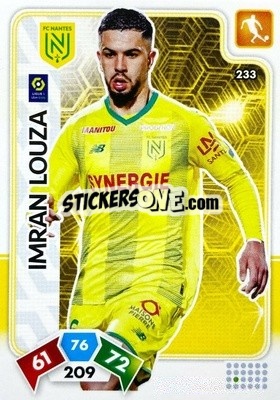 Figurina Imran Louza - Foot 2020-2021. Adrenalyn Xl - Panini