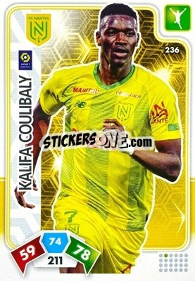 Cromo Kalifa Coulibaly - Foot 2020-2021. Adrenalyn Xl - Panini