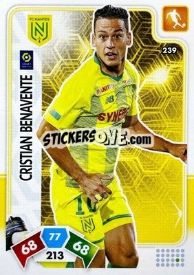 Sticker Cristian Benavente - Foot 2020-2021. Adrenalyn Xl n. 239 - Panini
