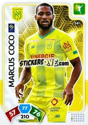 Sticker Marcus Coco - Foot 2020-2021. Adrenalyn Xl n. 241 - Panini