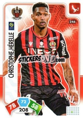 Sticker Christophe Hérelle - Foot 2020-2021. Adrenalyn Xl n. 246 - Panini