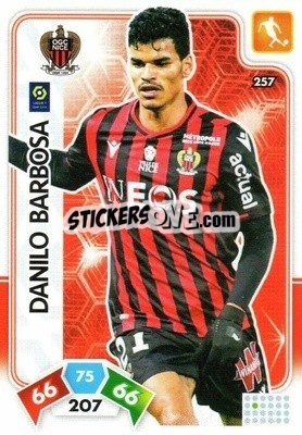 Sticker Danilo Barbosa - Foot 2020-2021. Adrenalyn Xl n. 257 - Panini