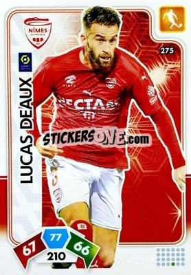 Sticker Lucas Deaux - Foot 2020-2021. Adrenalyn Xl - Panini