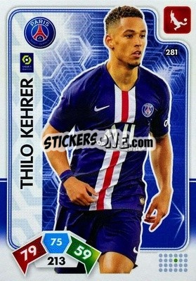 Sticker Thilo Kehrer - Foot 2020-2021. Adrenalyn Xl n. 281 - Panini