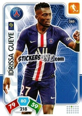 Sticker Idrissa Gueye - Foot 2020-2021. Adrenalyn Xl - Panini