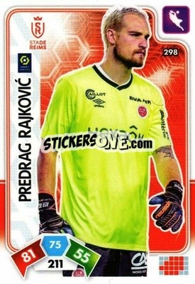 Sticker Predrag Rajkovic - Foot 2020-2021. Adrenalyn Xl - Panini