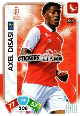 Figurina Axel Disasi - Foot 2020-2021. Adrenalyn Xl - Panini