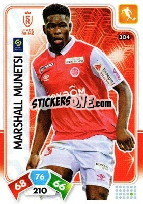 Sticker Marshall Munetsi - Foot 2020-2021. Adrenalyn Xl n. 304 - Panini