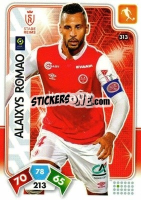 Sticker Alaixys Romao - Foot 2020-2021. Adrenalyn Xl n. 313 - Panini